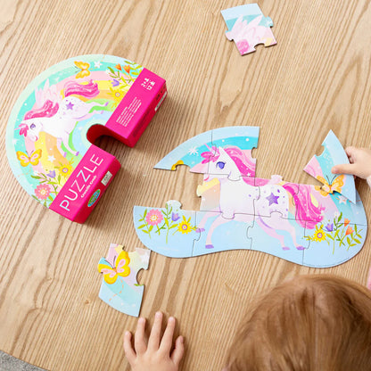Mini Puzzle 12 pc  - Sweet Unicorn