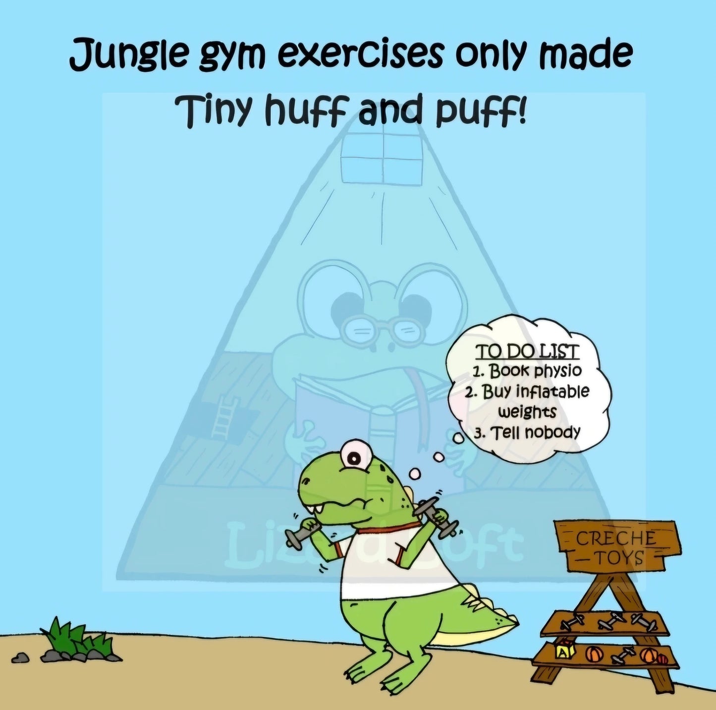 The Teeny Tiny Dinosaur Book