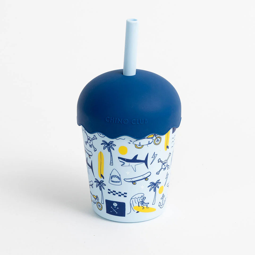 Rad Times Mini Smoothie Cup & Straw 200ml