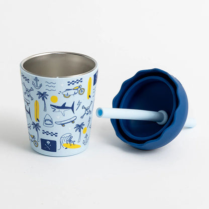 Rad Times Mini Smoothie Cup & Straw 200ml