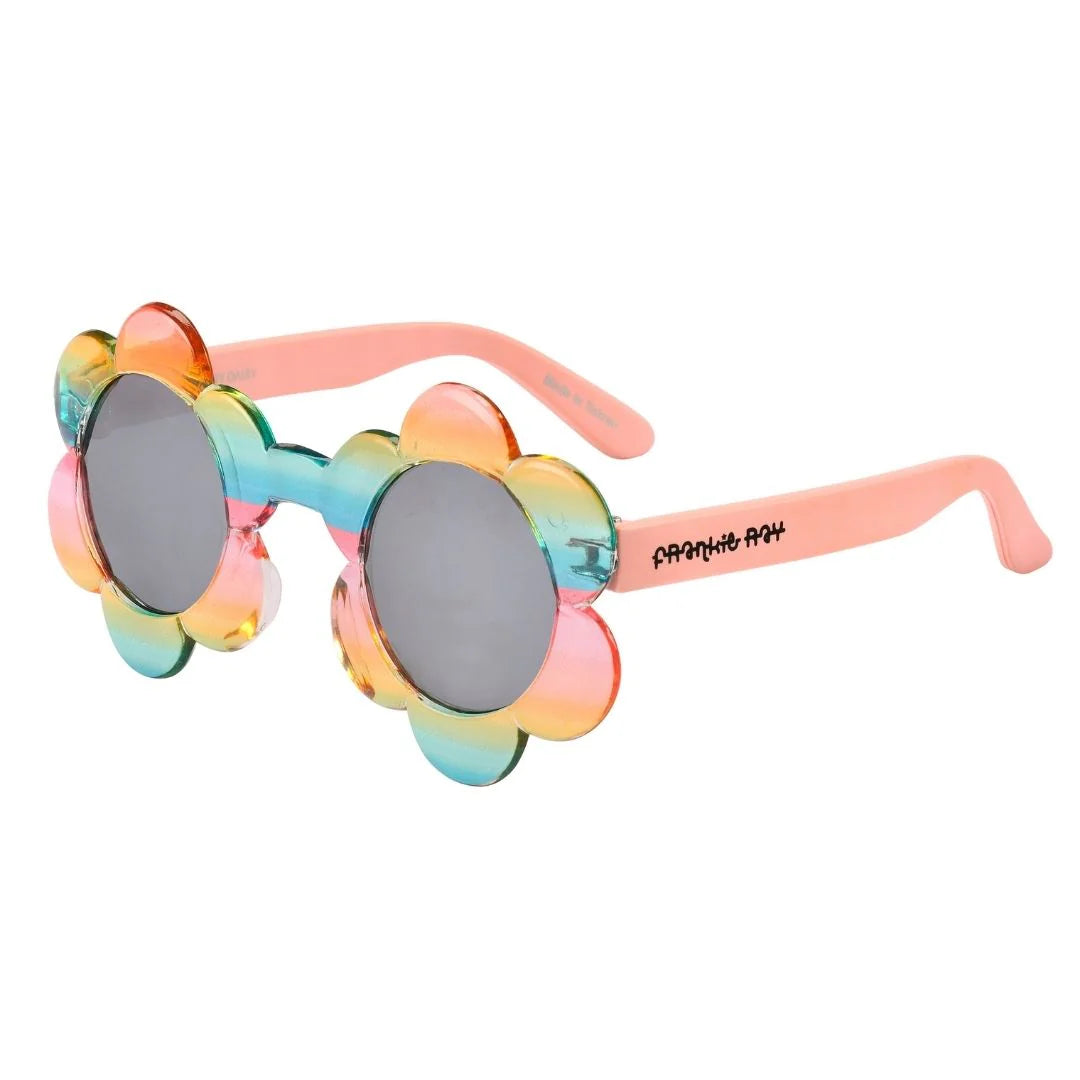 Daisy Baby Sunglasses – Crystal Rainbow (0–2 Years)