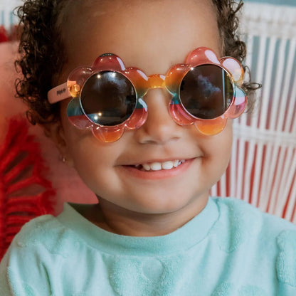 Daisy Baby Sunglasses – Crystal Rainbow (0–2 Years)