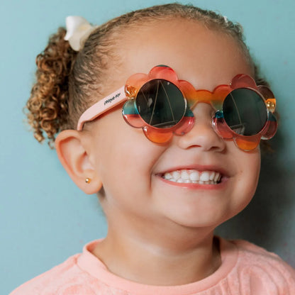 Daisy Baby Sunglasses – Crystal Rainbow (0–2 Years)