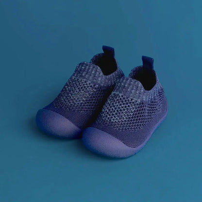 Duckies Slip-On Indigo Fleck