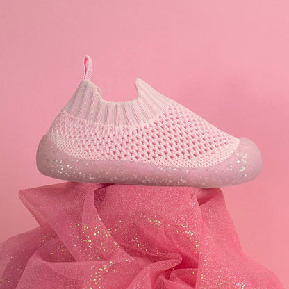 Duckies Slip-On Glitter Pink