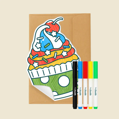 Giant Cupcake - Forever Greeting Card