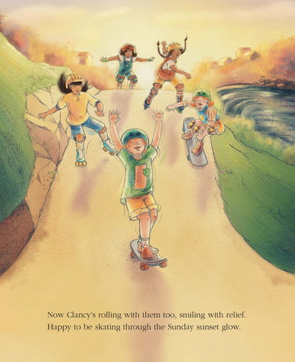 Sunday Skating by Andrea Rowe