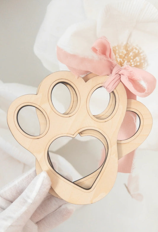 Easter Bunny Paw Stencil