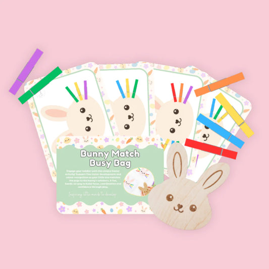 Toddler Busy Bag - Bunny Match