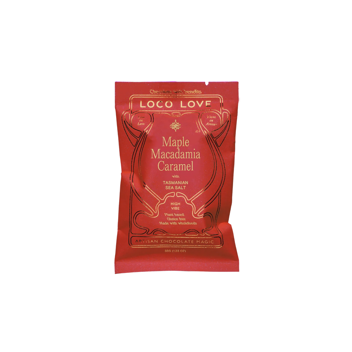 Loco Love Almond Macadamia Caramel 35g