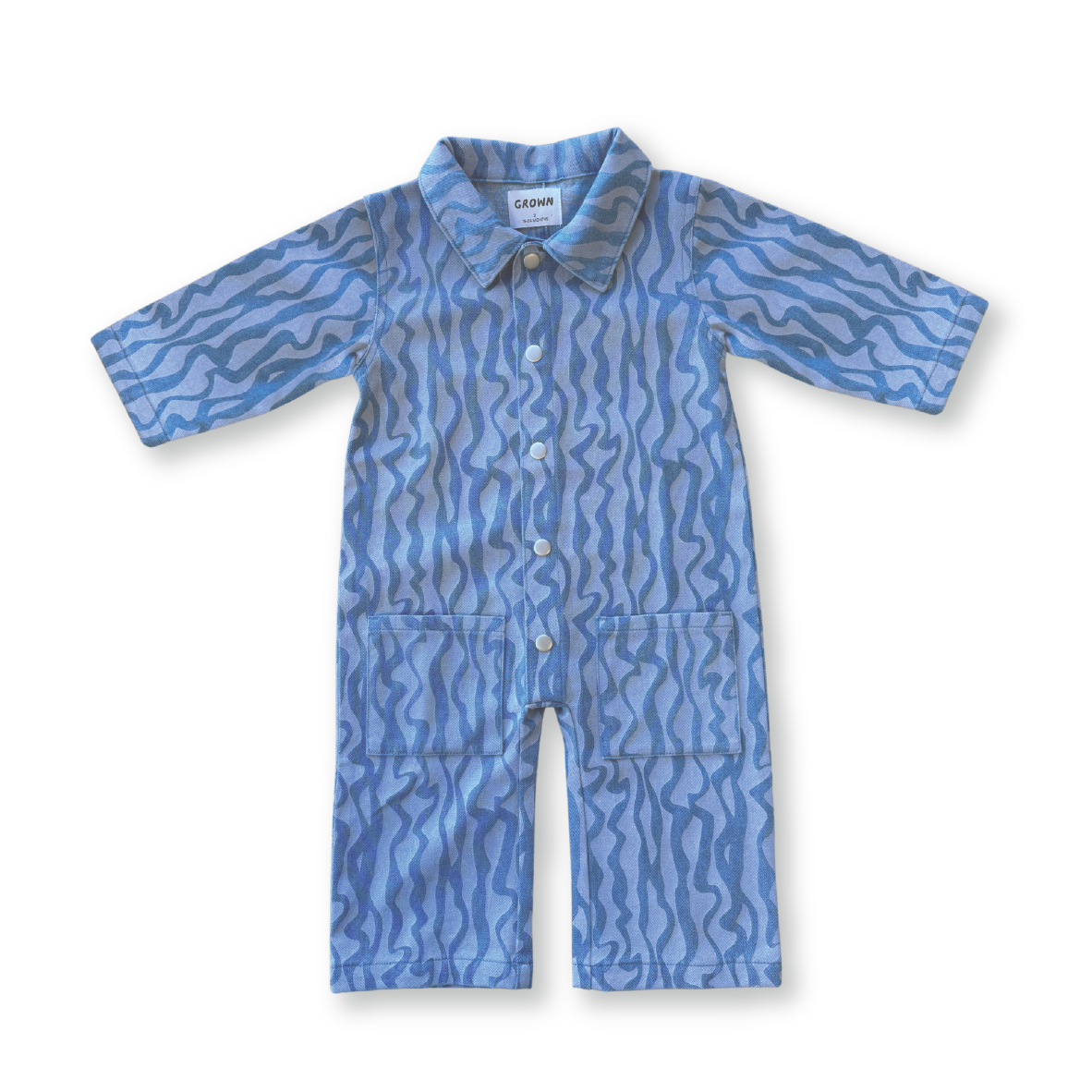 Organic Flow Denim Boilersuit