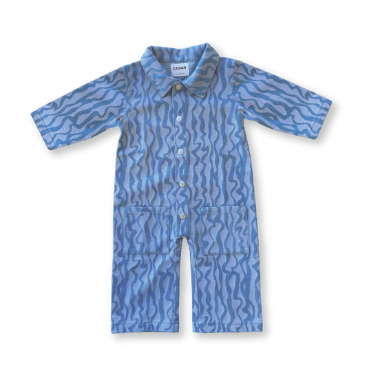 Organic Flow Denim Boilersuit