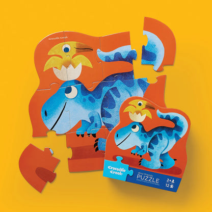 Mini Puzzle 12 pc  - Dino Friends