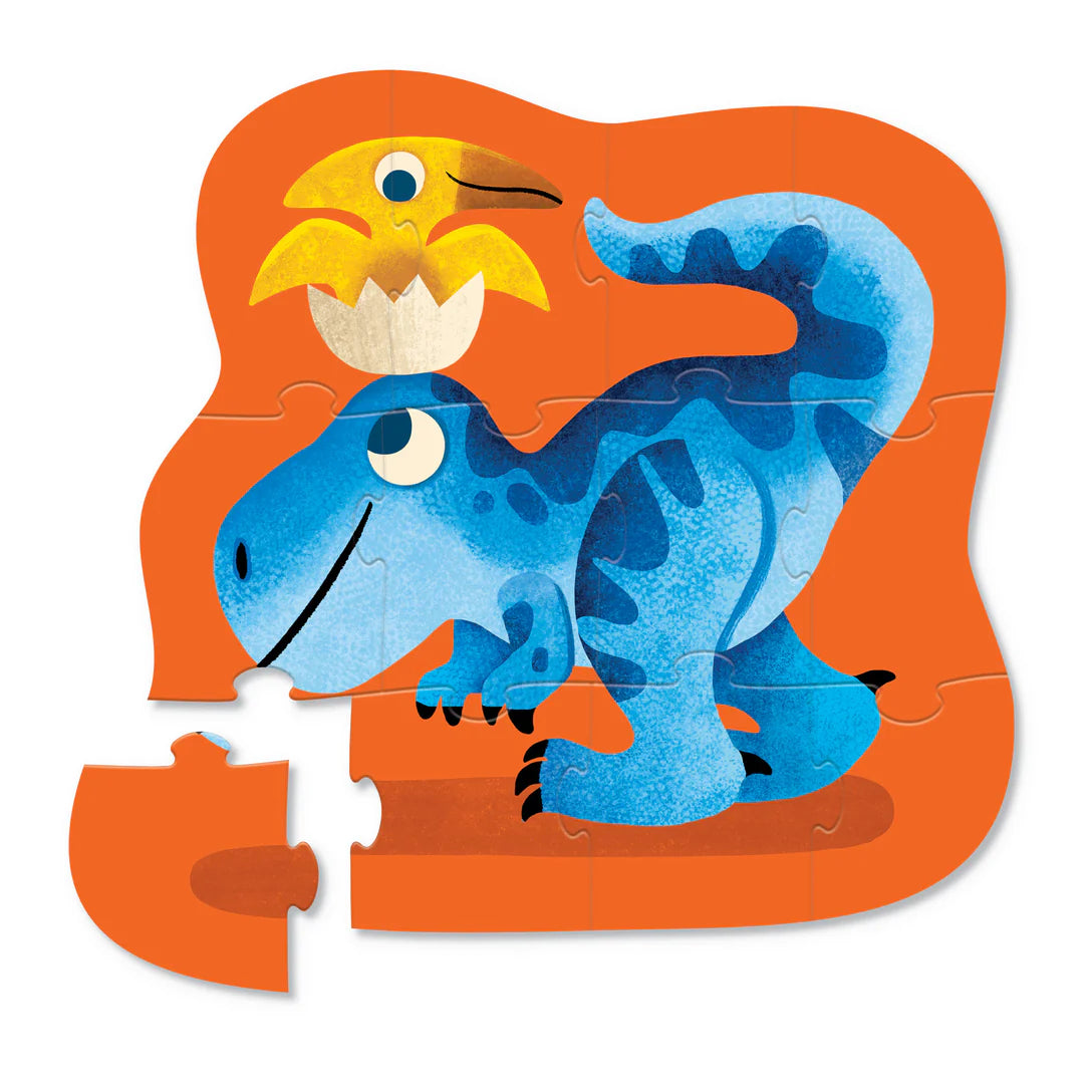 Mini Puzzle 12 pc  - Dino Friends