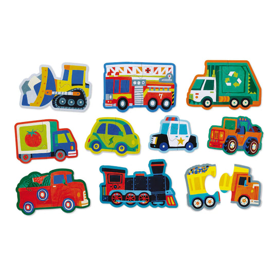 Let's Begin Puzzle 2 pc - Vehicles