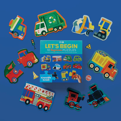 Let's Begin Puzzle 2 pc - Vehicles