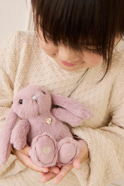 Snuggle Bunnies - Penelope Bunny Keyring - Periwinkle