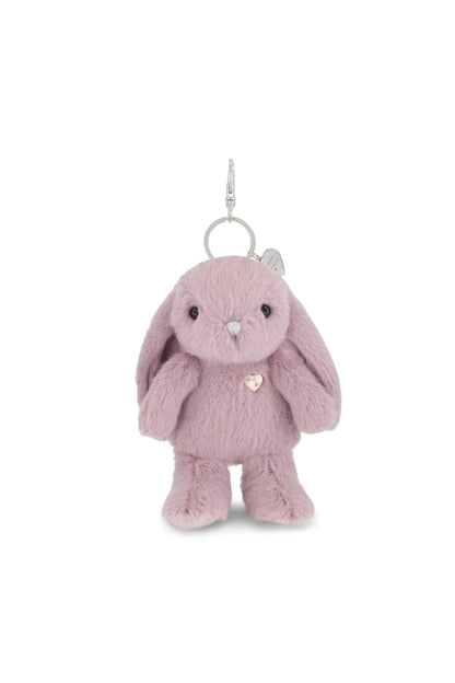 Snuggle Bunnies - Penelope Bunny Keyring - Periwinkle