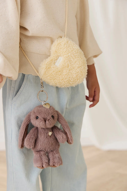 Snuggle Bunnies - Penelope Bunny Keyring - Spice
