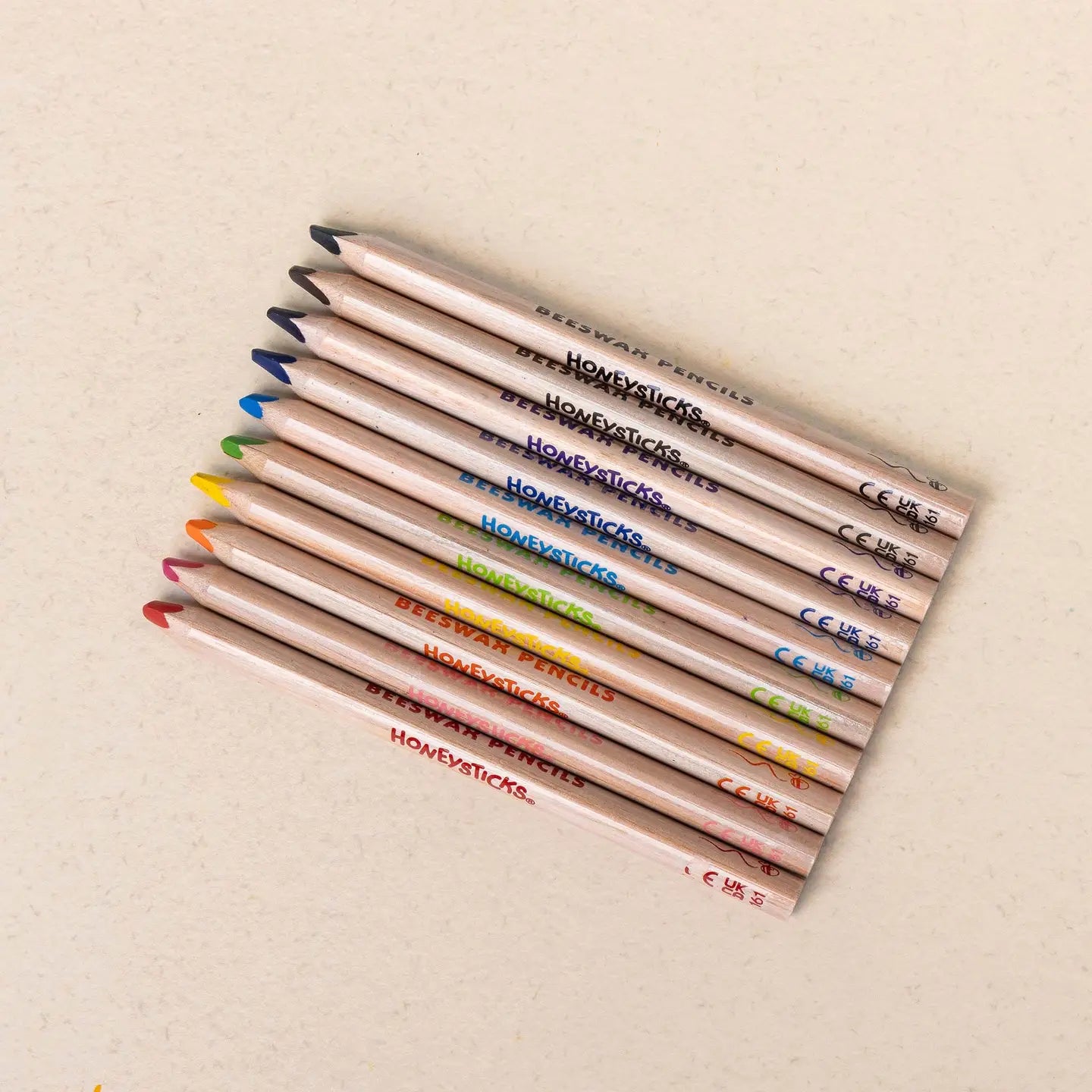 Honeysticks 3-in-1 Beeswax Pencils Jumbo
Triangles 10pk