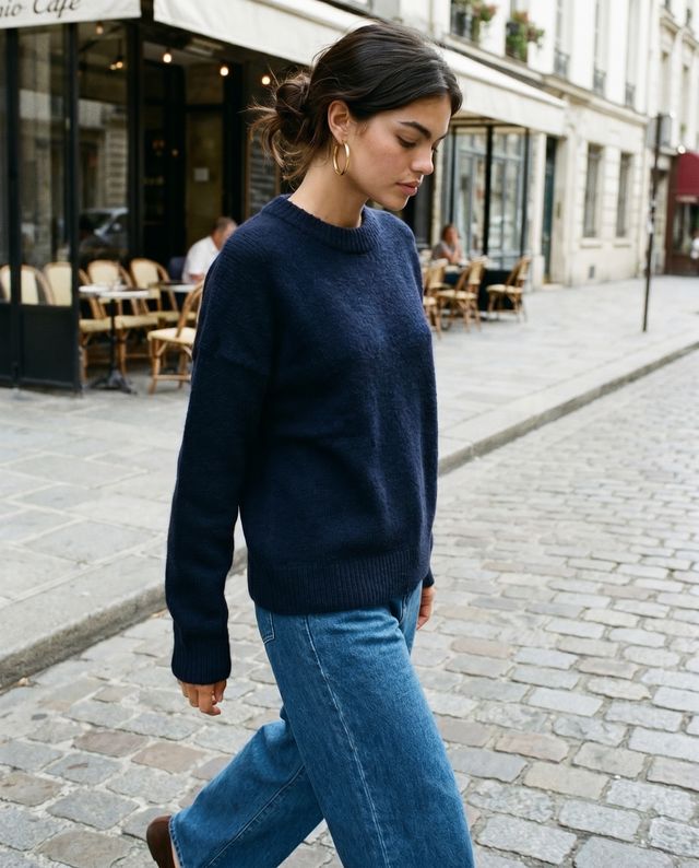 BODEN KNIT - NAVY
