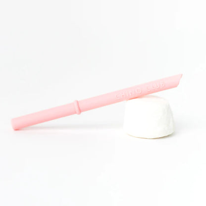 Single Silicone Straw