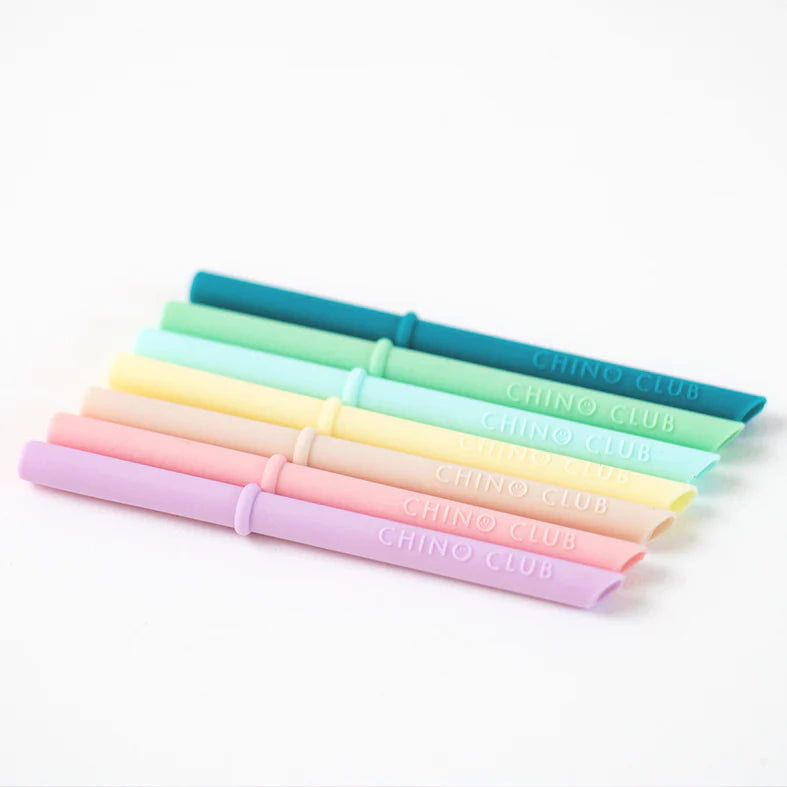Single Silicone Straw