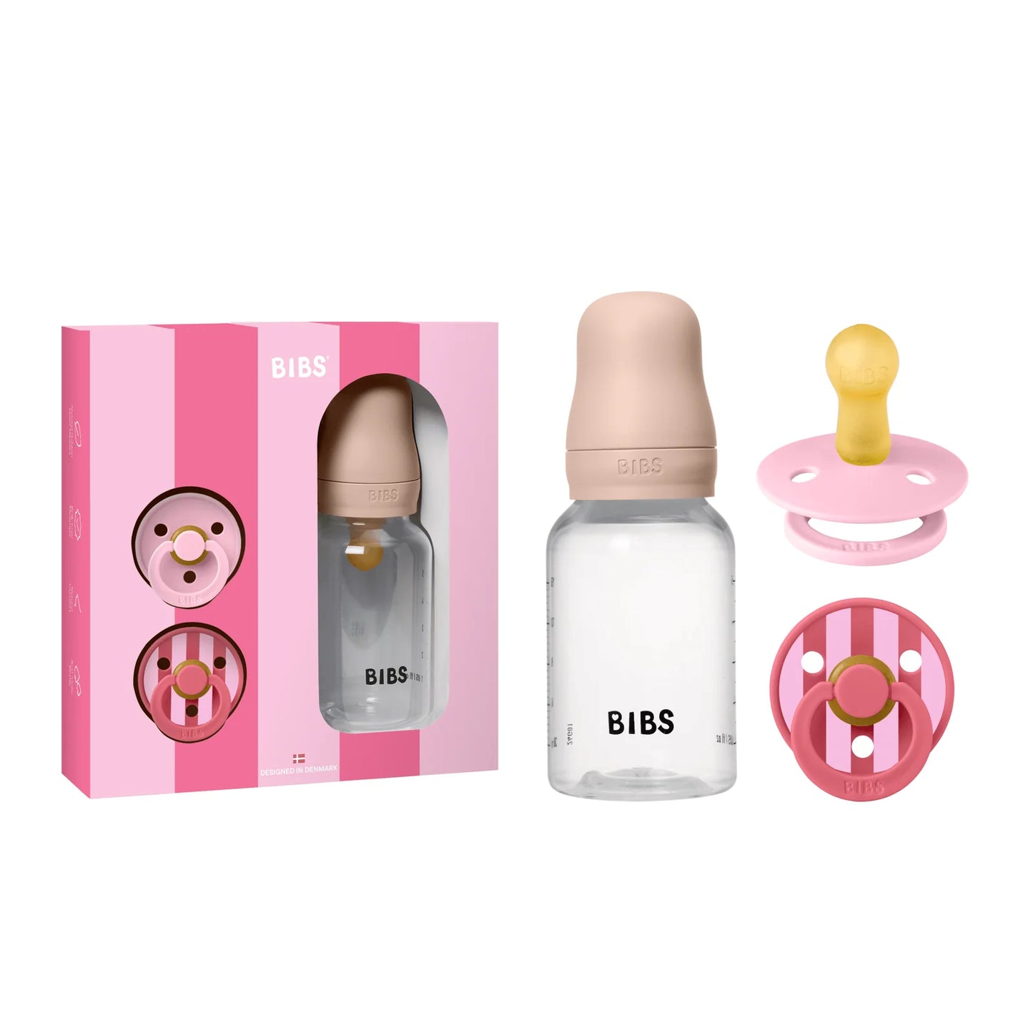 BIBS Gift Set, Baby Sprinkle - Blush