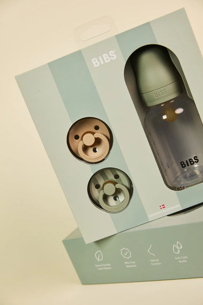 BIBS Gift Set, Baby Sprinkle - Sage