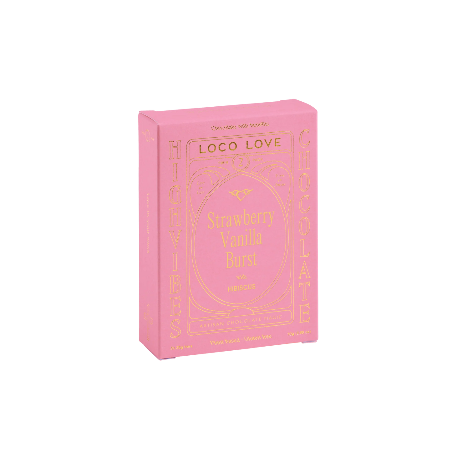 Loco Love Strawberry Vanilla Burst Twin Pack (2 x 35g)