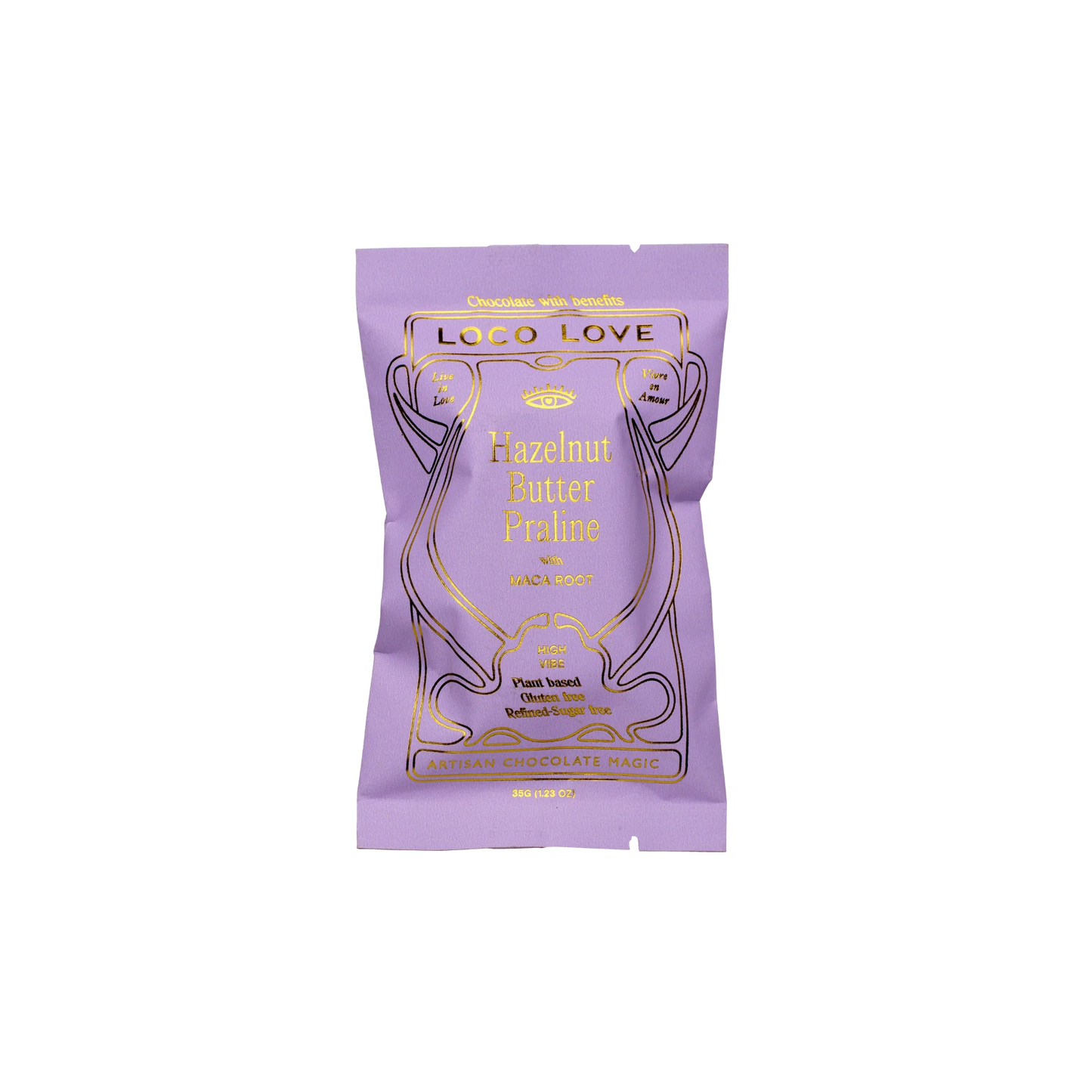 Loco Love Hazelnut Praline 35g