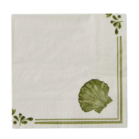 Costiera 20pk 3 Ply 33cm Napkin - Green
