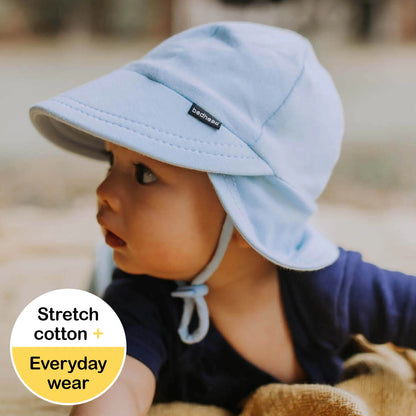 Legionnaire Hat with Strap - Baby Blue
