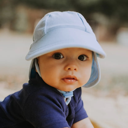 Legionnaire Hat with Strap - Baby Blue