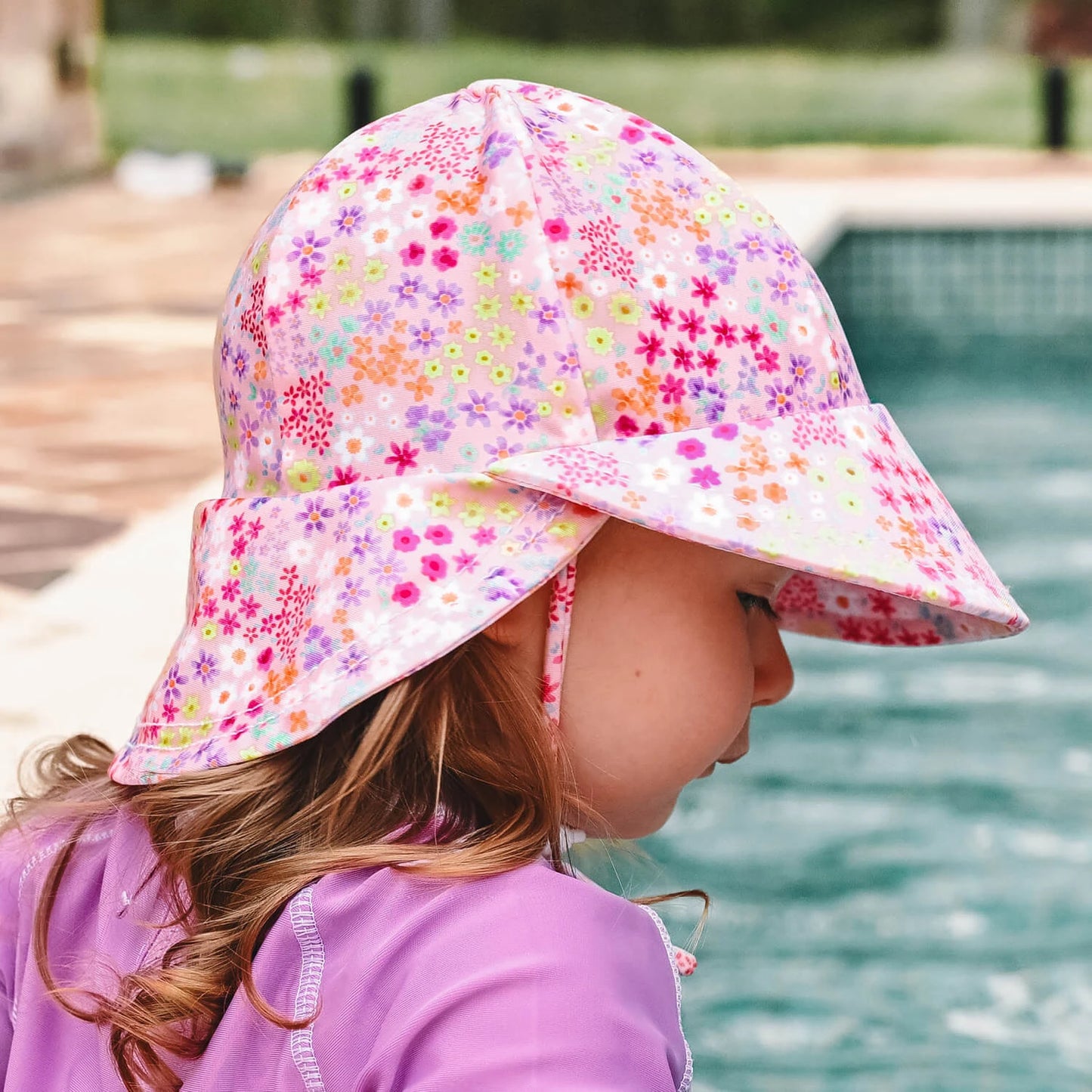 Swim Legionnaire Flap Brach Hat - Isla
