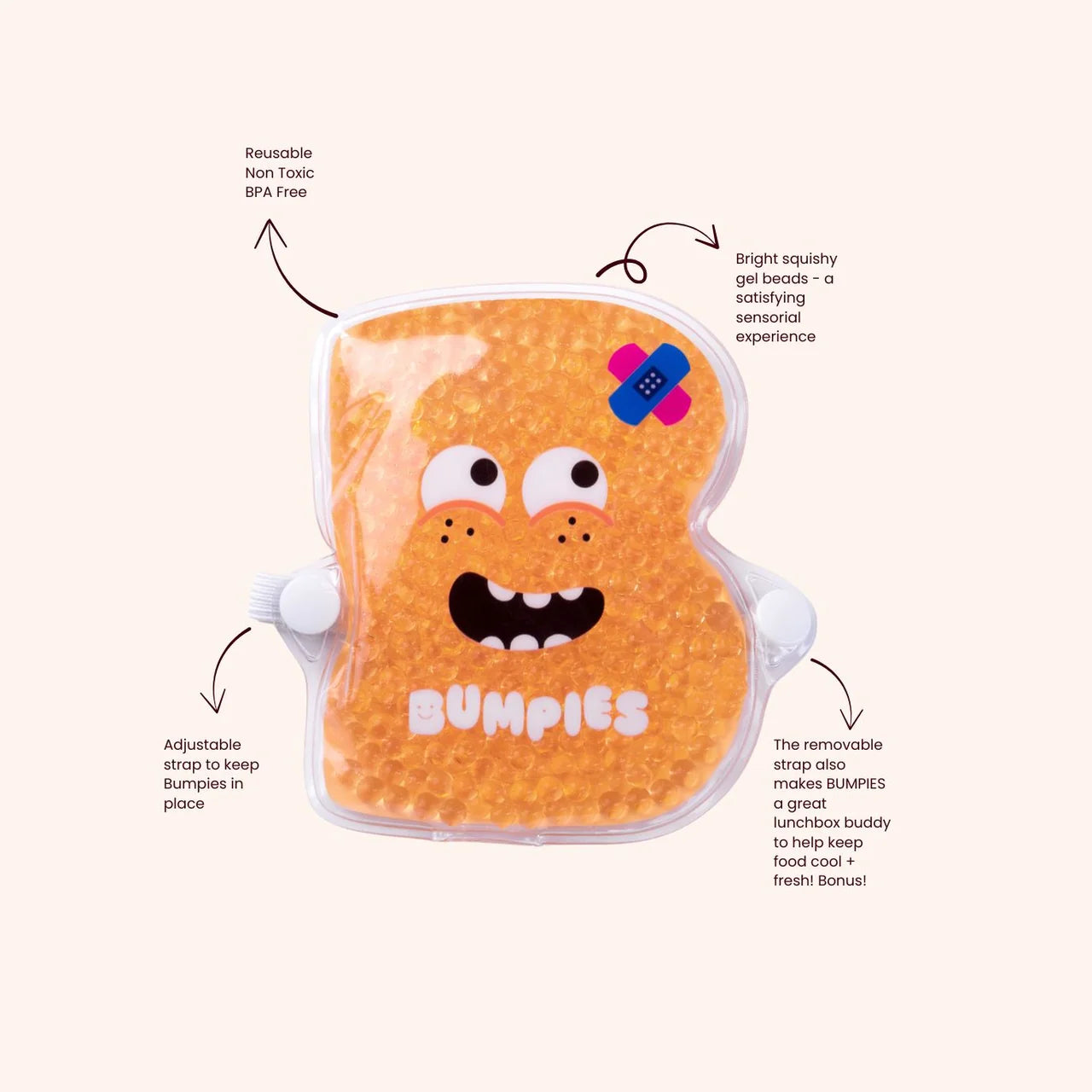 BRUISER | Reusable Hot & Cold Pack for Kids