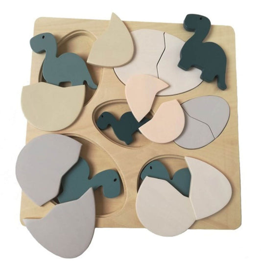 Hatch & Match Dinosaur Puzzle