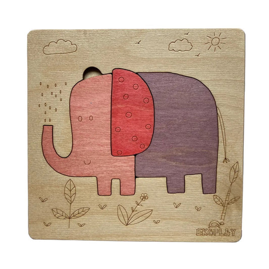 Playful Elephant Puzzle