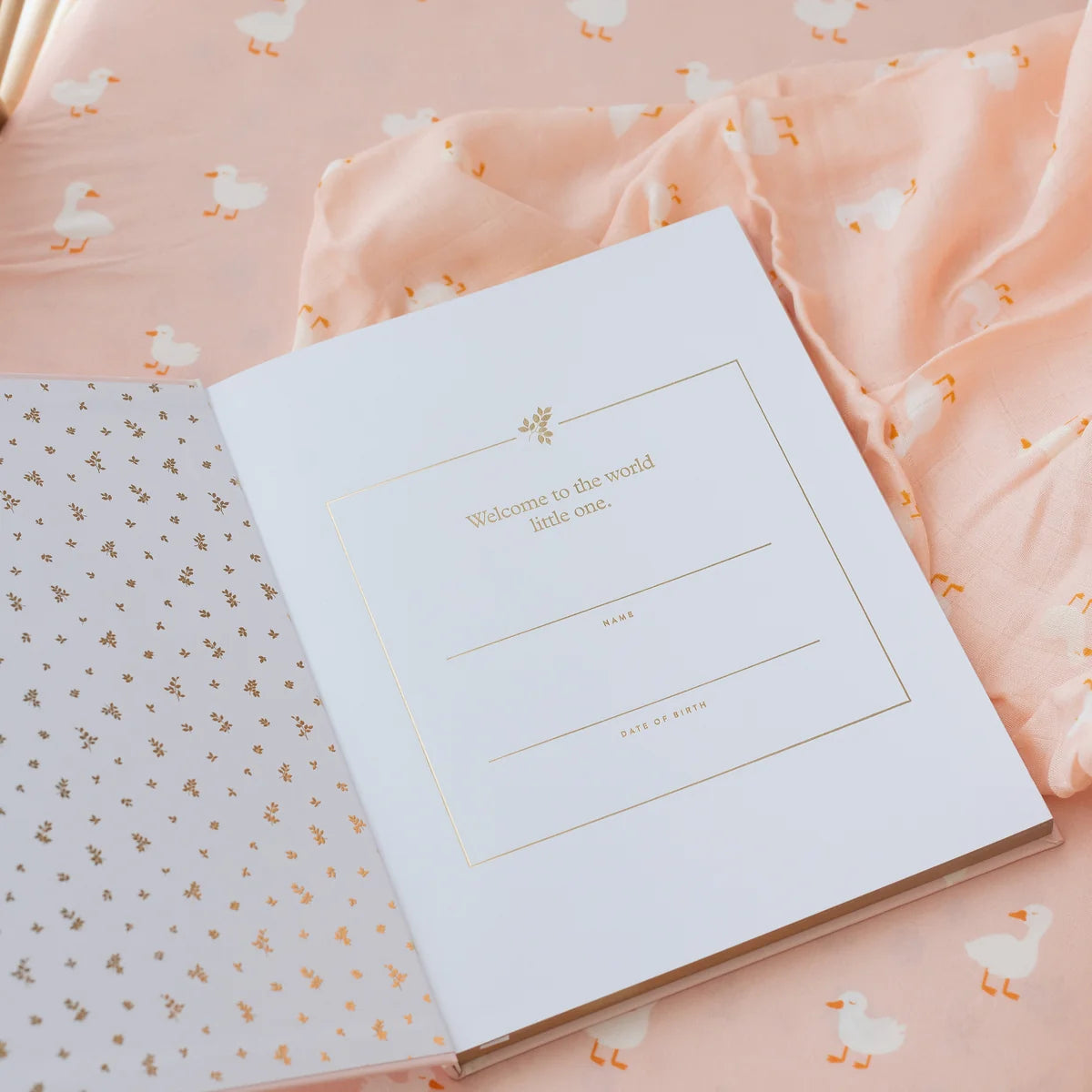 Baby Book Pink Ducks Boxed - 3rd Edition