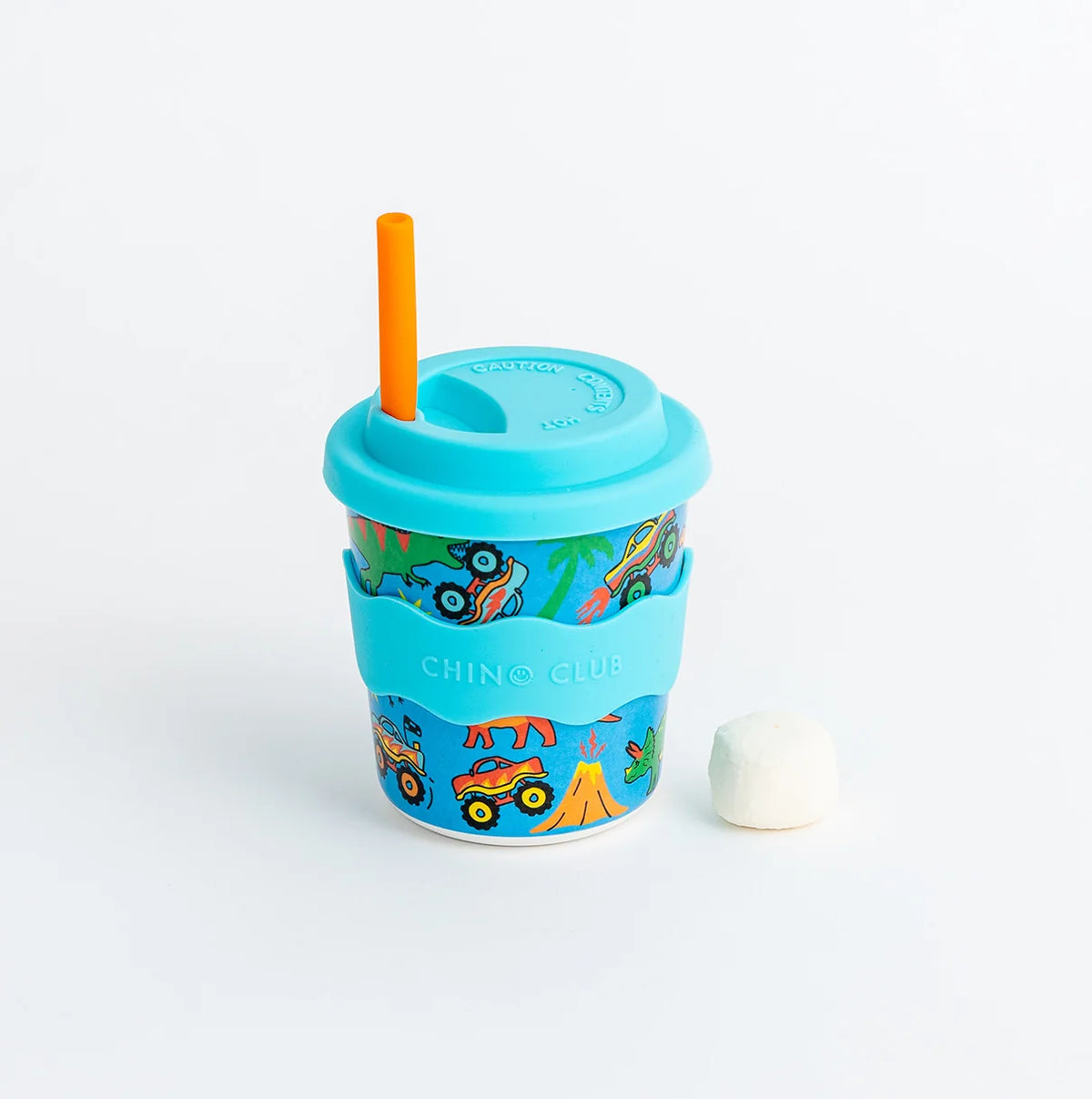 Dinosaurs and Monster Trucks Kids Keep Cup 8oz