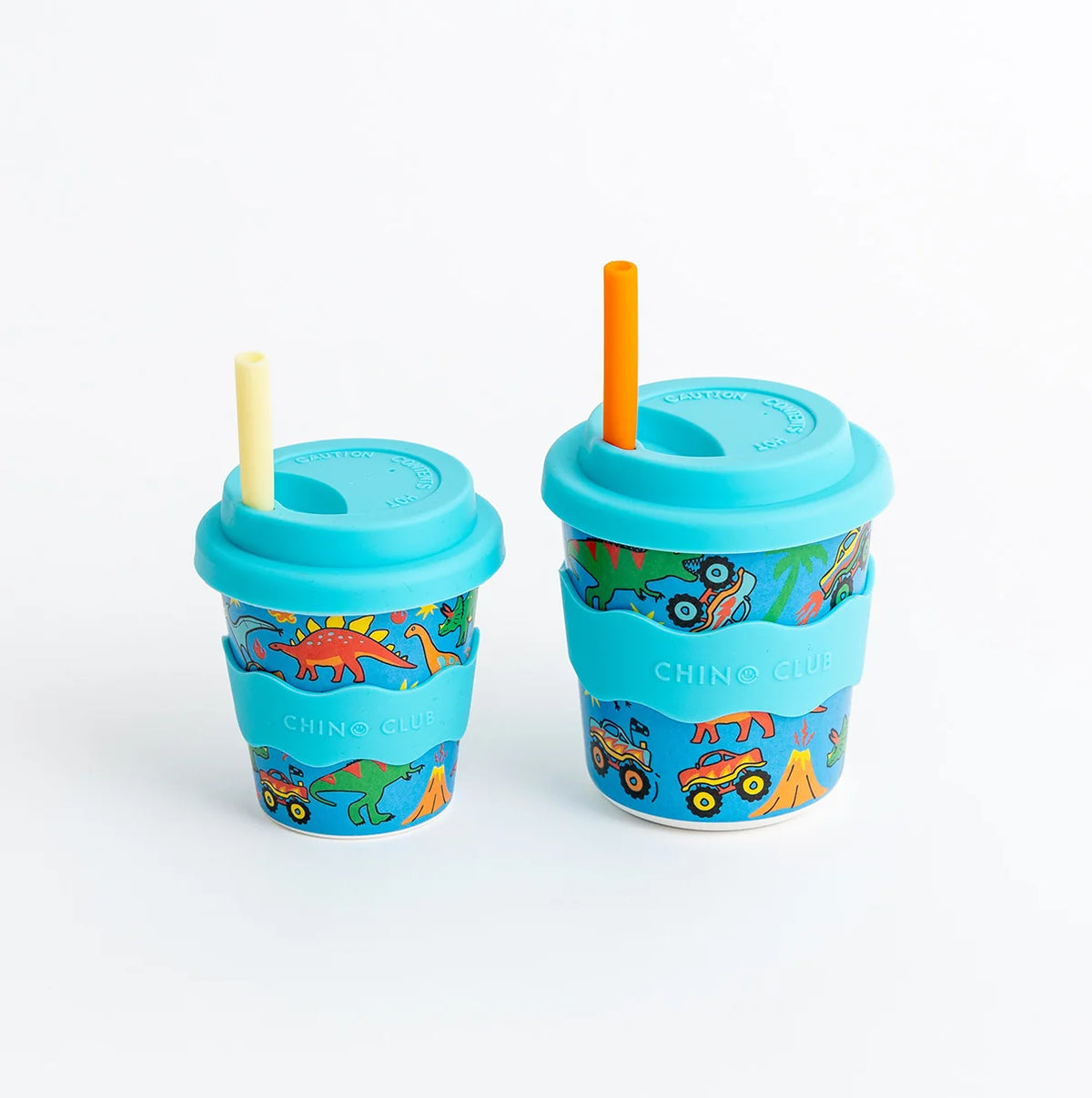 Dinosaurs and Monster Trucks Kids Keep Cup 8oz
