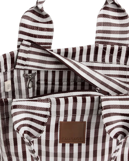 EAU BAGS TOTE - MARRON