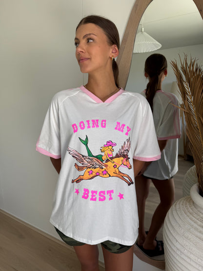 DOING MY BEST TEE