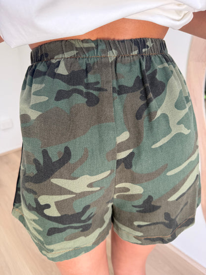 MADDOX CAMO SHORTS - DARK