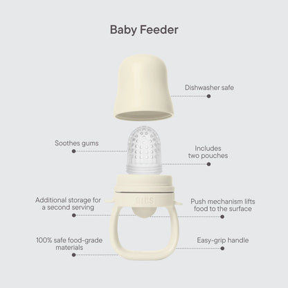 BIBS Baby Feeder - Ivory