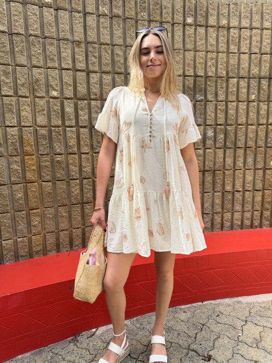 MARA DRESS (BEIGE)