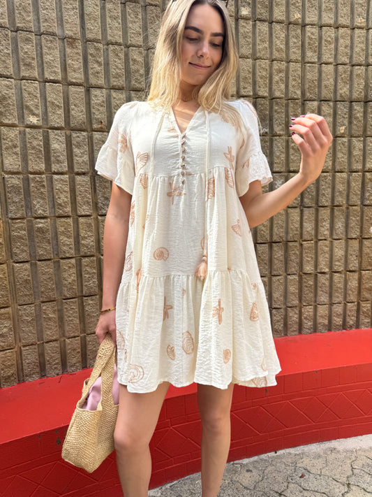 MARA DRESS (BEIGE)