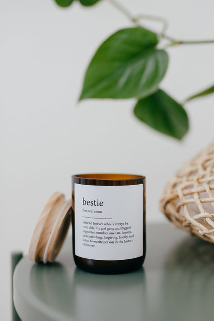 Bestie ~ Dictionary Meaning Candle
