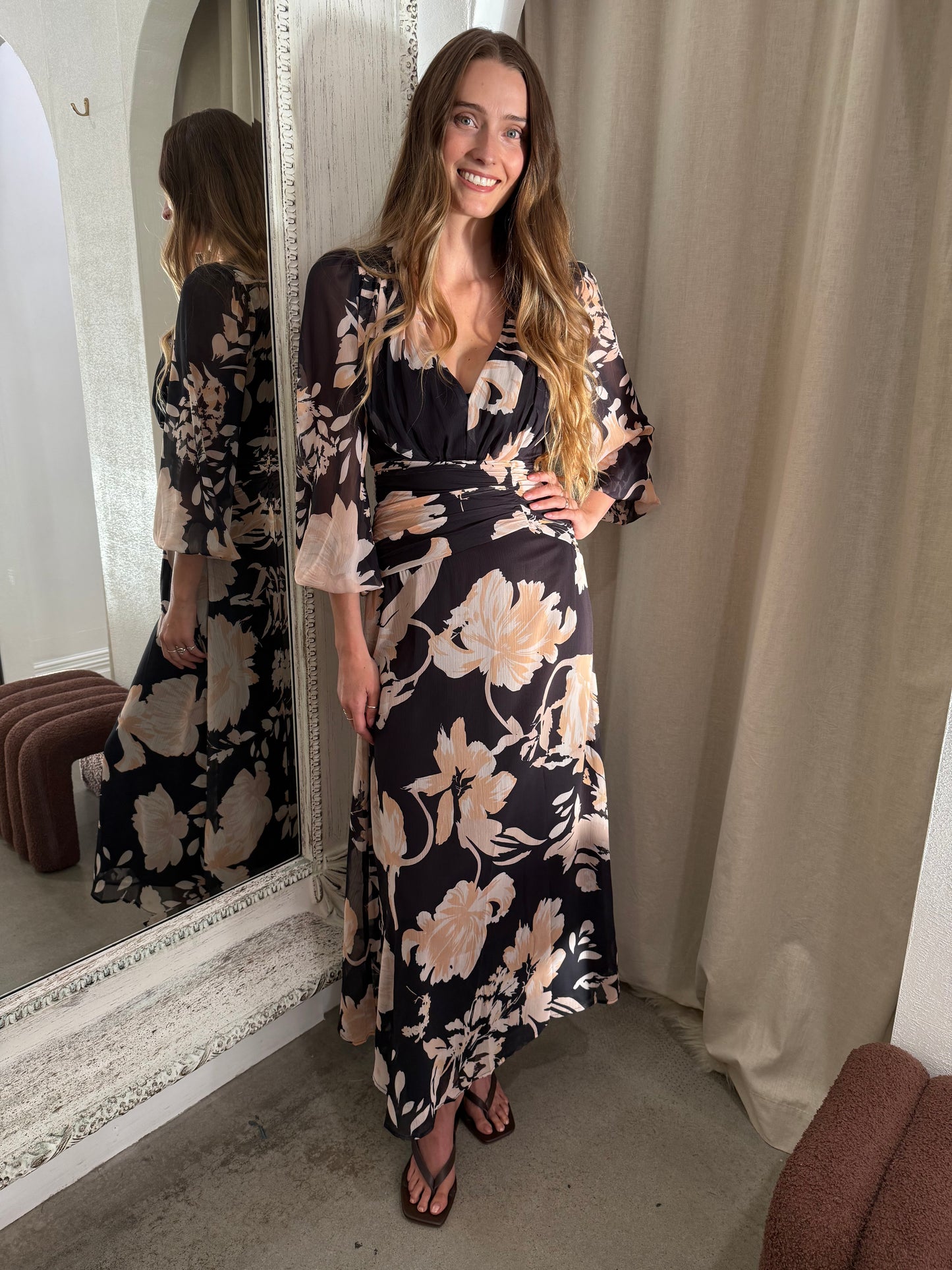 CELESTE MIDI DRESS
