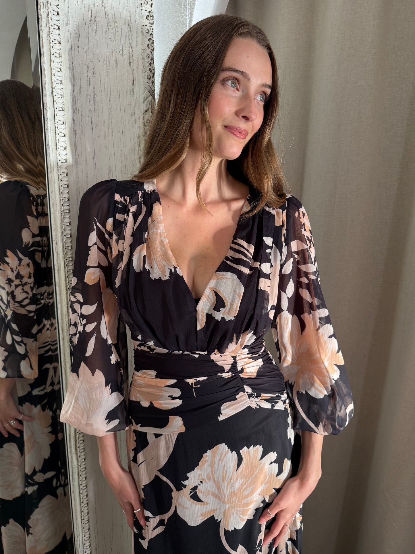 CELESTE MIDI DRESS